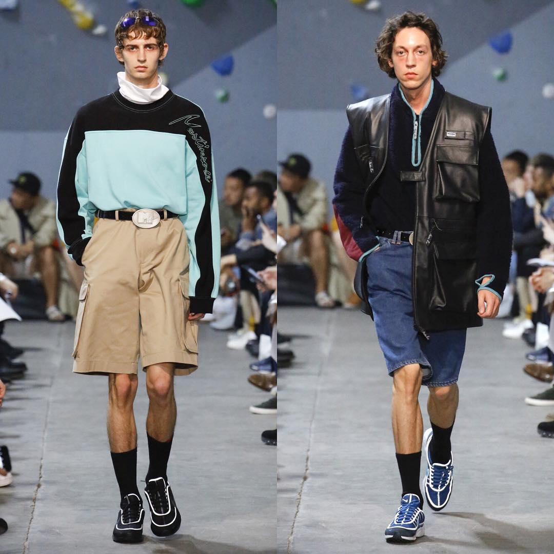 Tom A (@tomattonmoore) and James W (@jameswreford) for Martine Rose SS18. Thank you @martine_rose and @tamararothstein1!
