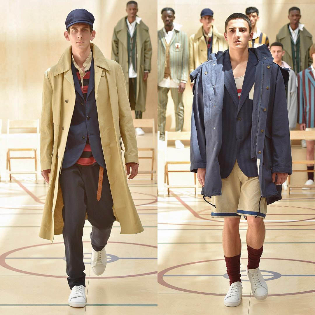Tom H and Haris K (@bigduttykhan) for Kent & Curwen SS18. Thank you @daniel.kearns @alistermackie @jesshallettcast and @caitlin_prosser_!