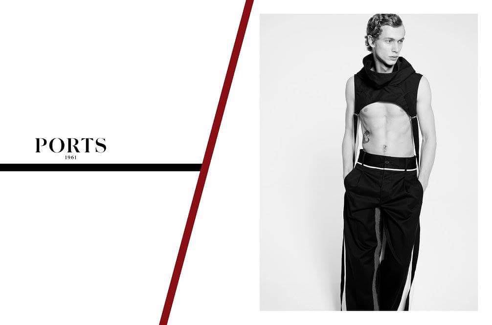 Robbi G (@robs_n) fronts the Ports 1961 Autumn/Winter 2017 Campaign. Photography and styling by Milan Vukmirovic.