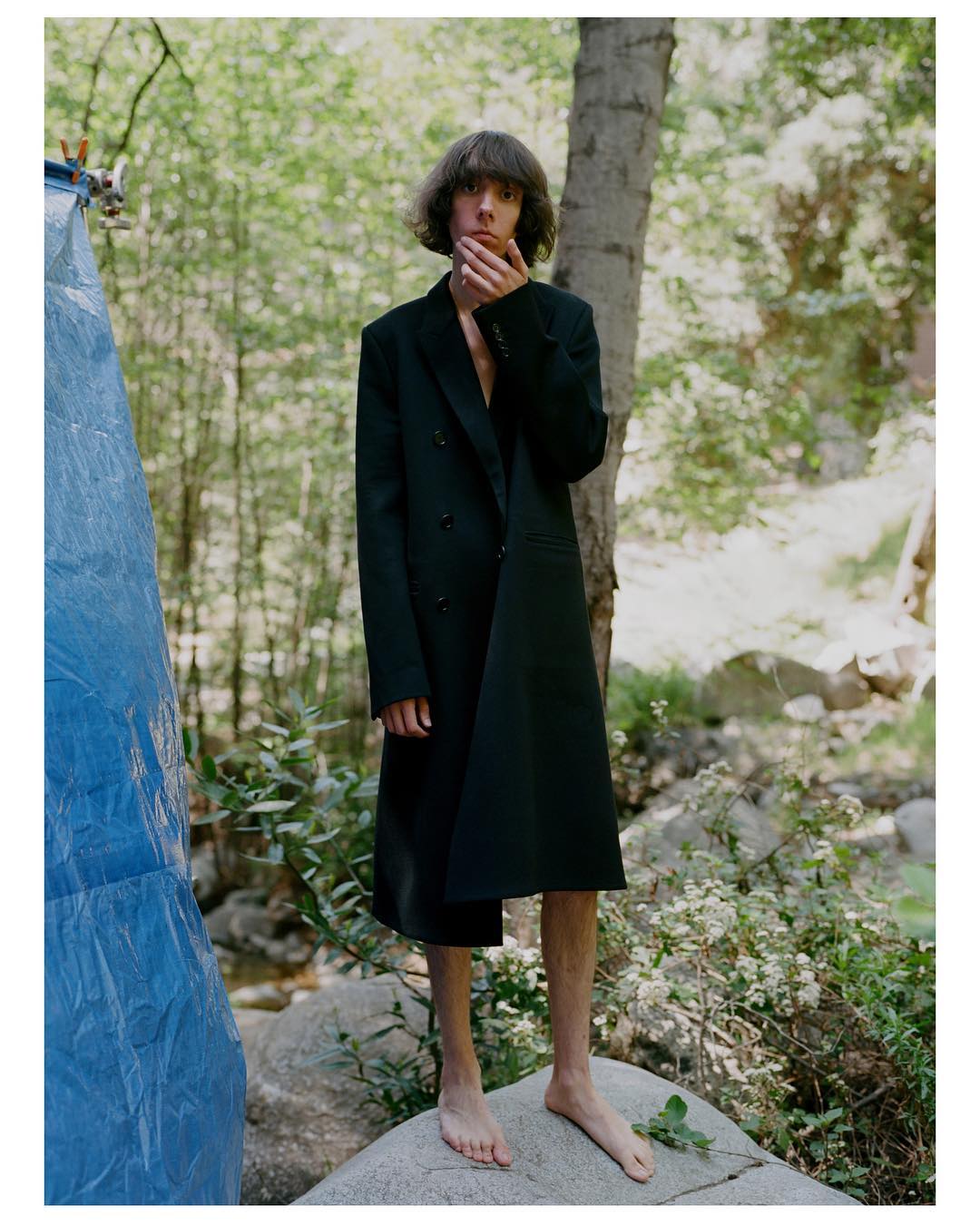 Sam E (@samleeearly) for Replica Man Magazine. Photography by Stef Mitchell and styling by Hannes Hetta. Thank you @tallulahbernardcasting!