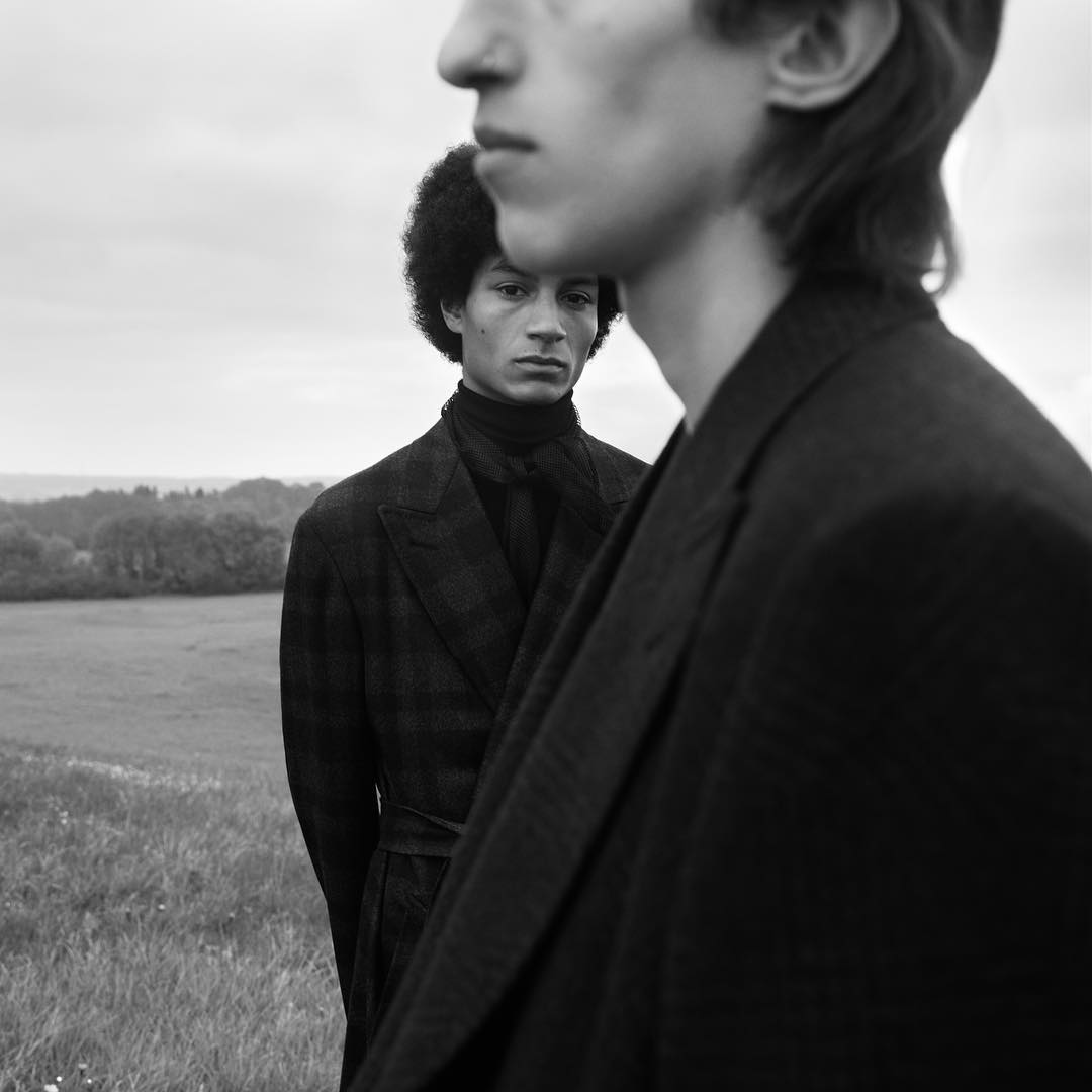 Ziggy (@ziggytorres) in a Tomorrow Is Another Day special for the new issue of L'Officiel Hommes Italia. Photography by Stefan Heinrichs, styling by Emil Rebek and grooming by Pierpaolo Lai.