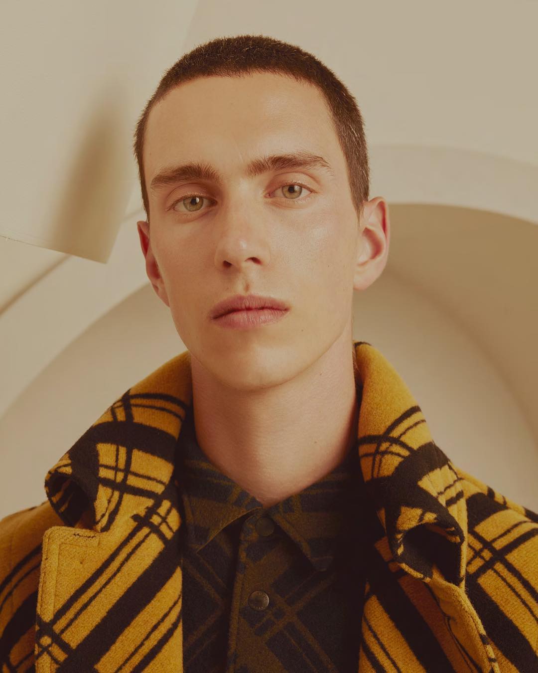 Georges L (@georges_the_lab_) for Wallpaper*. Photography by Liam Warwick and styling by Jason Hughes. Grooming by Alexander Soltermann. Thank you @leila.hartley!