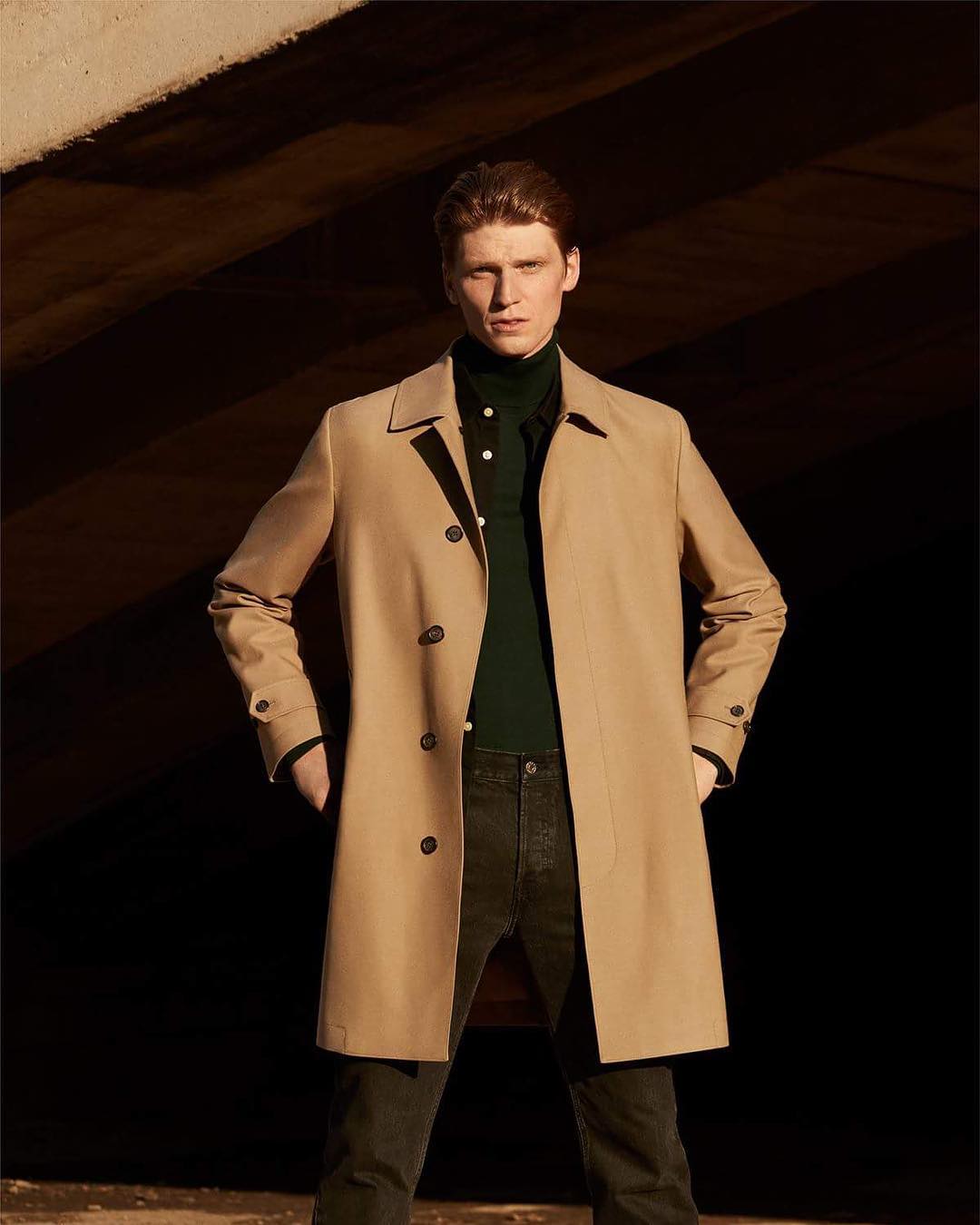 Tillmann (@tllmnnmstr) for Arket's Autumn/Winter 2017 Campaign. Photography by Paul Wetherell and styling by Jodie Barnes. Grooming by Rudi Lewis. Thank you @alexandrasandbergcasting!