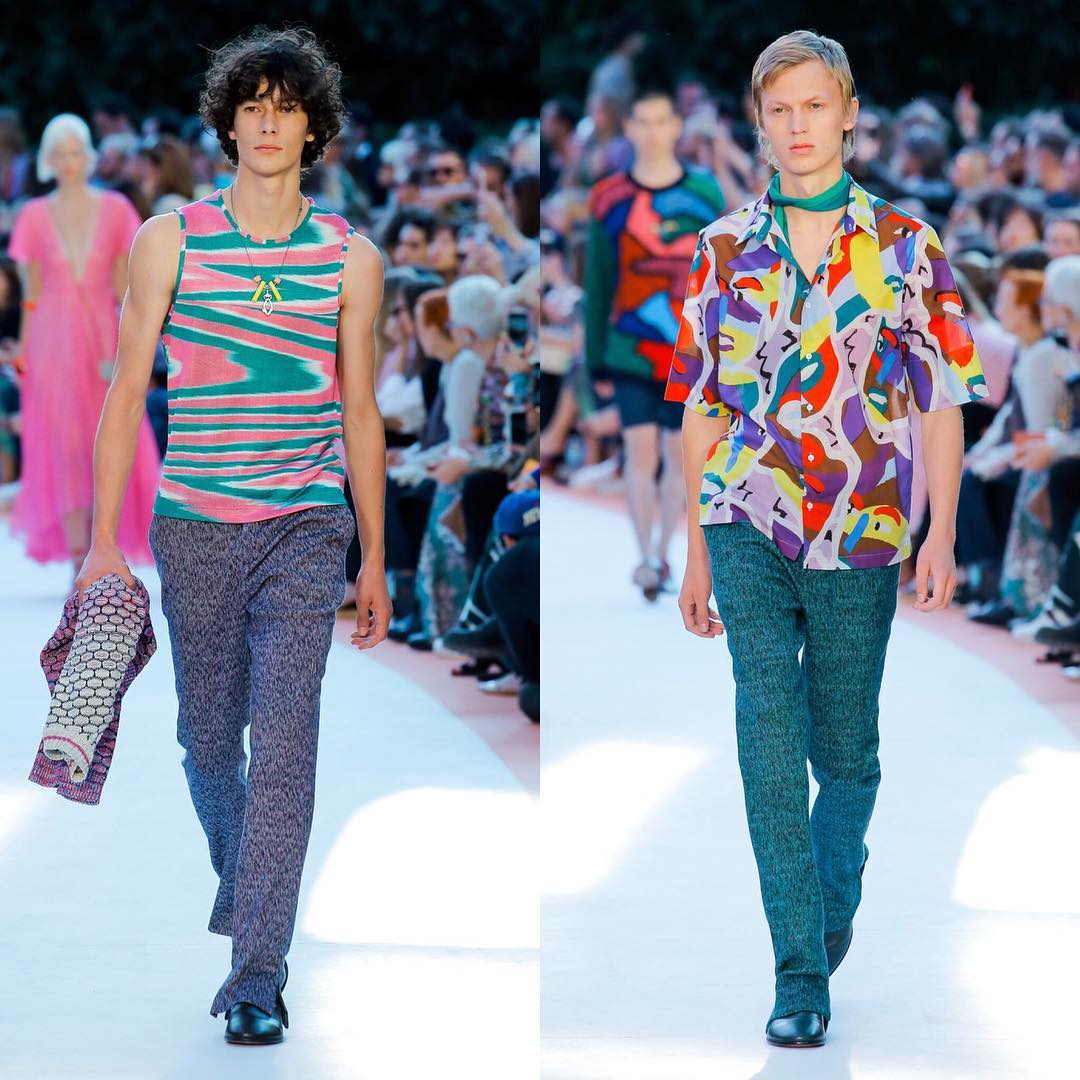 Anton J (@antonjaeger) and Jonas G (@jonasgloeer) for Missoni SS18. Styling by Stephen Mann. Thank you @missbrunello and @pg_dmcasting!