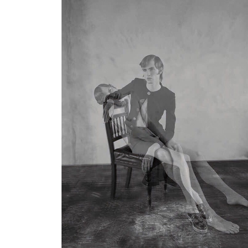James Crewe (@jamescrewe) for Out Of Order Magazine. Photography by Sølve Sundsbø and styling by Beat Bolliger. Hair by Rudi Lewis and make-up by Polly Osmond. Thank you @pg_dmcasting!