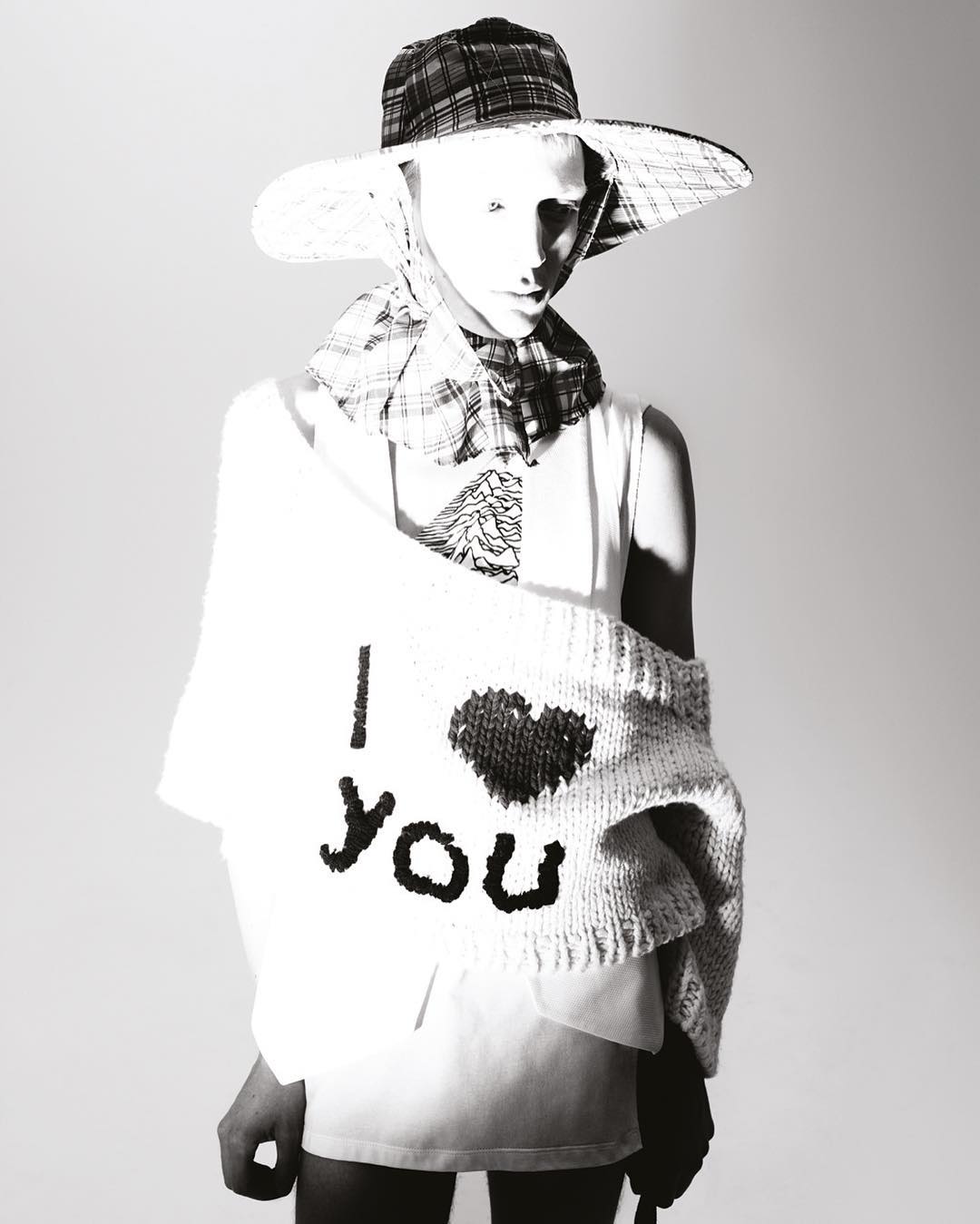 Jonas G (@jonasgloeer) for Interview Magazine. Photography by Willy Vanderperre and styling by Olivier Rizzo. Hair by Jimmy Paul and make-up by Aaron de Mey.