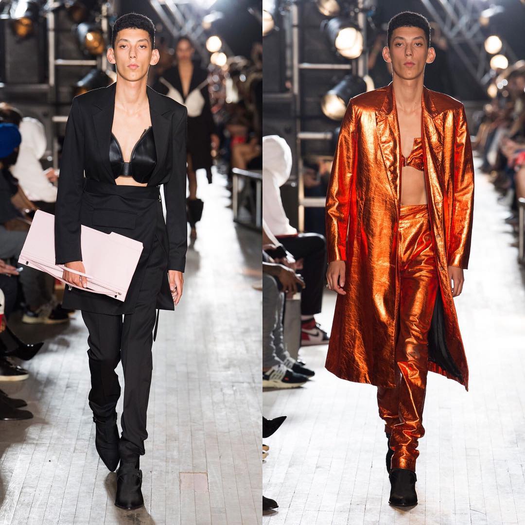 Sofiane (@fianeso938) for Helmut Lang SS18. Styling by Akeem Smith. Thank you @walterpearce, @pg_dmcasting and @samuel_ellis!