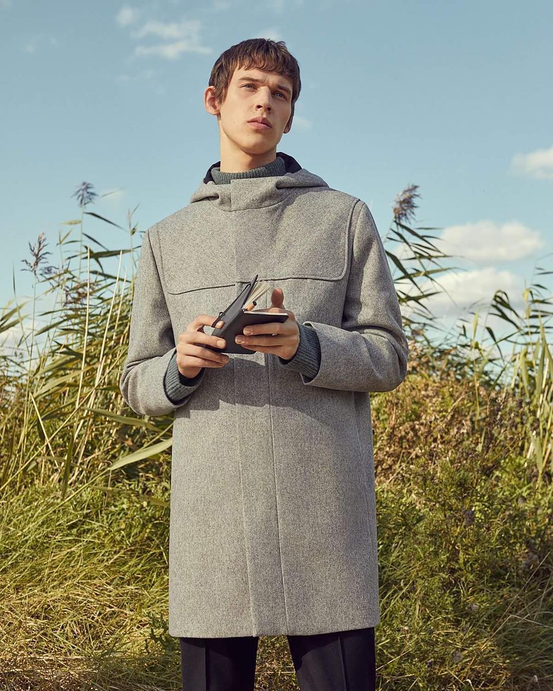 Artur C (@artrchrszcz) for COS. Photography by Thomas Giddings and styling by Naomi Partington. Hair by Louis Ghewy and make-up by Janeen Witherspoon.