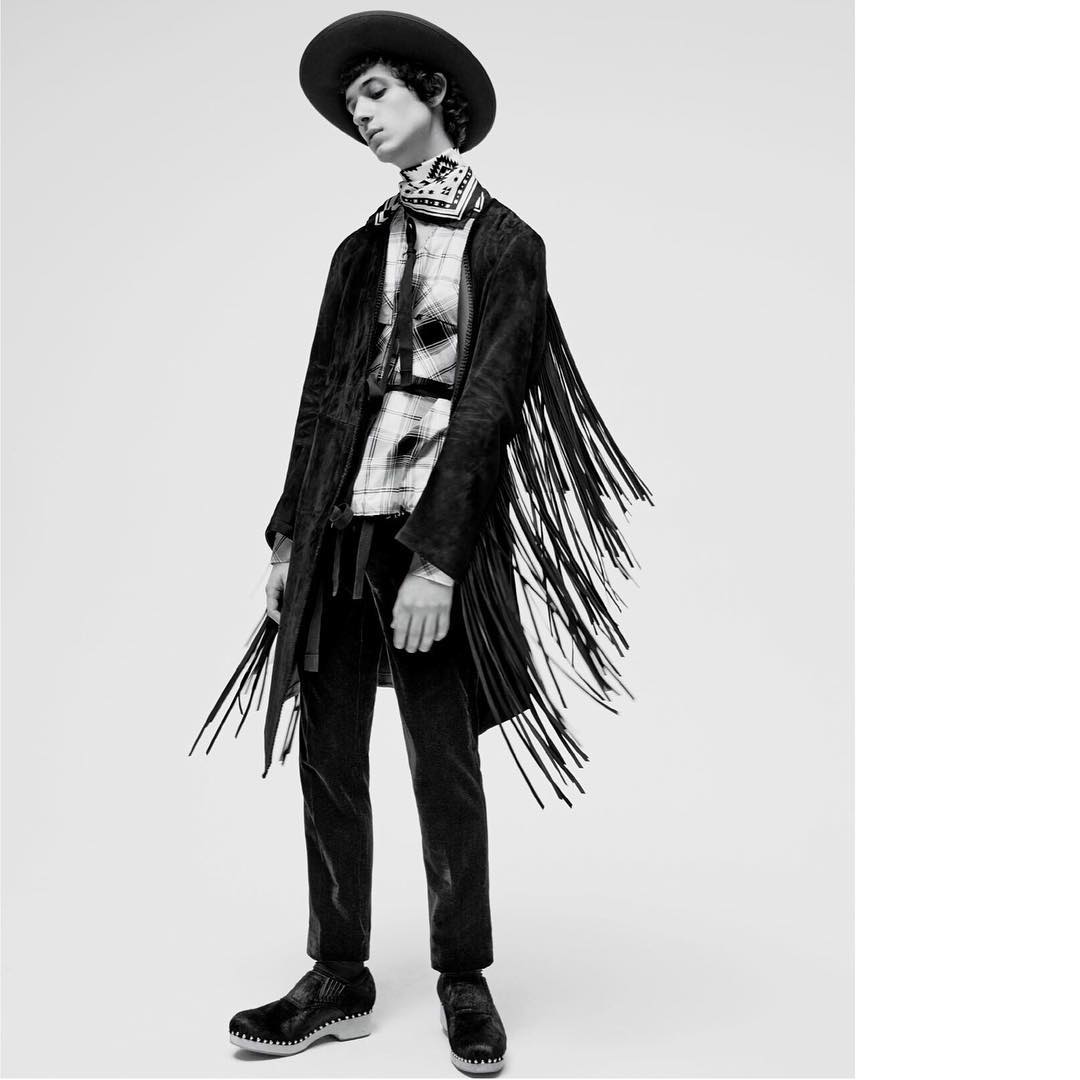 Michael P (@mikeyphilly) for Barneys New York Fall 2017. Photography by Sarah Piantadosi and styling by Ellie Grace Cumming. Hair by Mark Hampton and make-up by Kuma. Thank you @whigdonsudow, @gilettios and @ray.chandler!