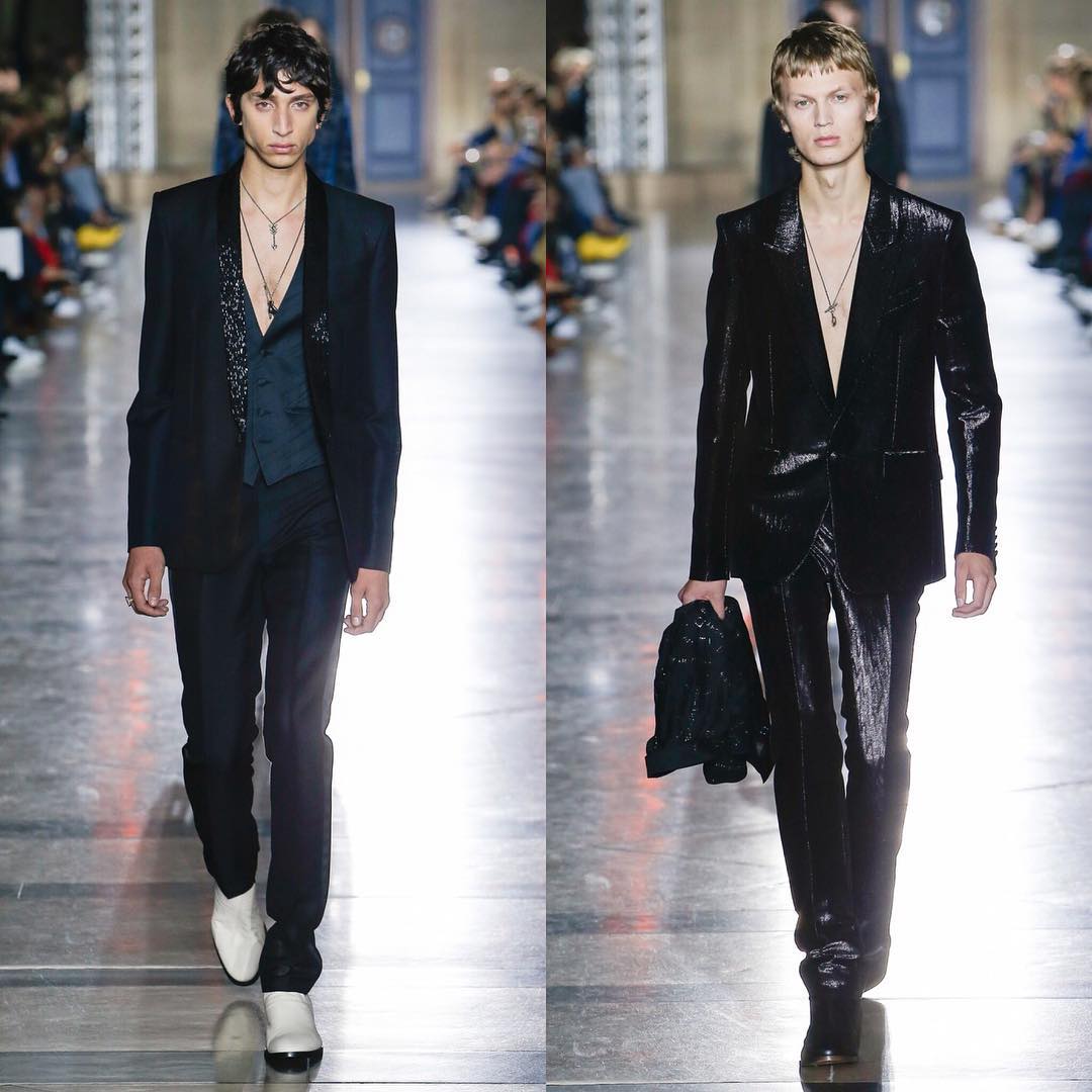 Raad (@raadstergram) and Jonas G (@jonasgloeer) for Givenchy SS18. Styling by Joe McKenna. Thank you @clarewaightkeller, @pg_dmcasting, @samuel_ellis, @helenaballadino and @arthurmejean!