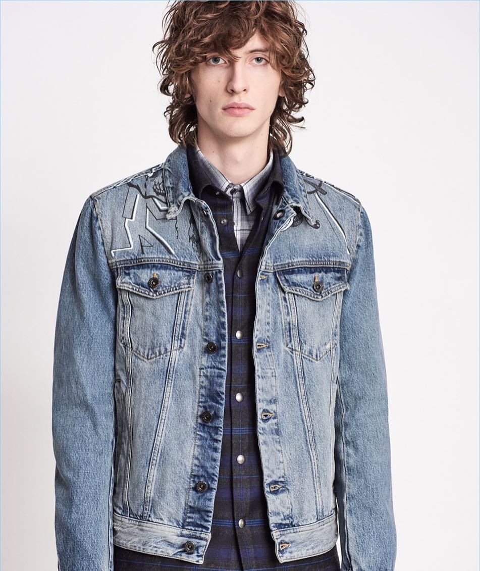 Benno (@bennobulang) for Diesel Black Gold's Pre-Fall 2018 Lookbook. Photography by Kevin Sinclair and creative direction by Andreas Melbostad. Hair and make-up by Giovanni Iovino.