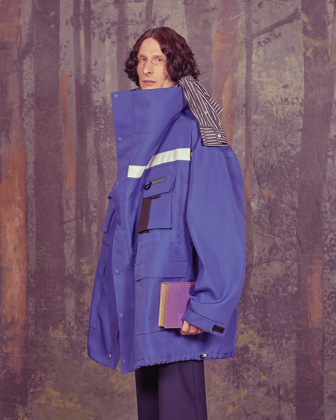 Antti (@lovecatswilltearusapart) for Balenciaga's Spring/Summer 2018 campaign. Photography by Robbie Augspurger and styling by Lotta Volkova. Hair by Gary Gill and make-up by Inge Grognard.