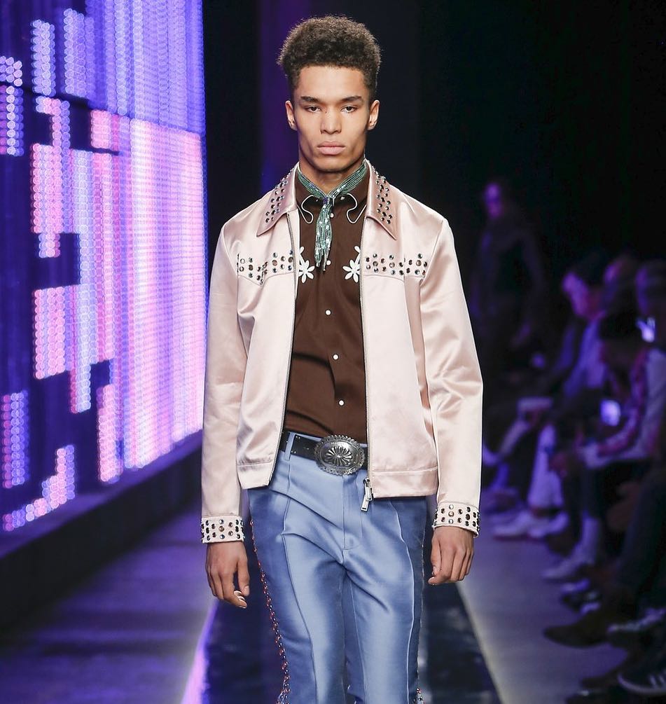 Alec (@alecjoshua_) for DSQUARED2 AW18. Styling by Panos Yiapanis. Thank you @pg_dmcasting and @giuliamassullo!