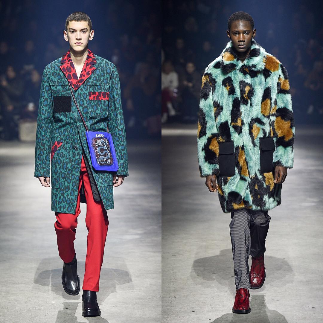 Alexander (@alexbrdy) and Diacaria (@diacaria_k) for Kenzo AW18. Styling by Max Pearmain. Thank you @noahtshelley and @nachumshonn!