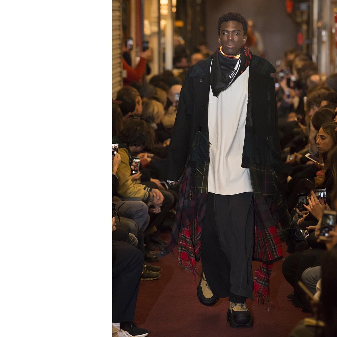 Amadou (@ama_wane) for Vetements AW18. Thank you @demnagvasalia and @gvasalia!