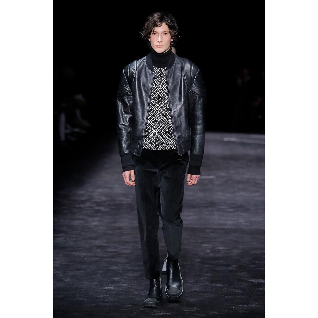 Anton J (@antonjaeger) for Neil Barrett AW18. Styling by Katy England. Thank you @neilbarrett, @lizgoldson and @svea_g!