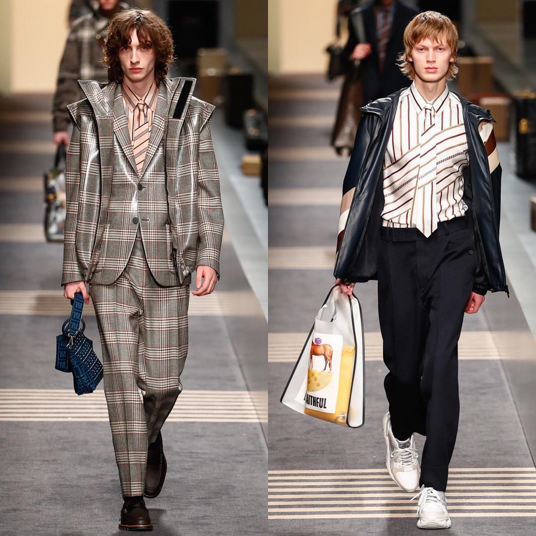 Benno (@bennobulang) and Jonas G (@jonasgloeer) for Fendi AW18. Styling by Julian Ganio. Thank you @pg_dmcasting, @samuel_ellis and @arthurmejean!