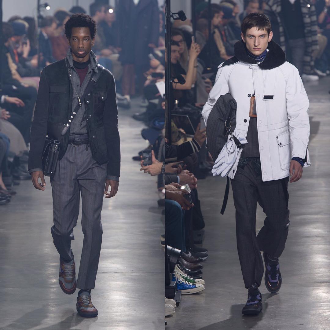 Benoit (@clubvacances) and Adrian (@qvardi) for Lanvin AW18. Styling by Sarah M Richardson. Thank you @arqa_cast!