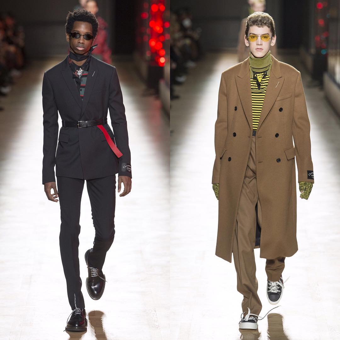Benoit (@clubvacances) and Alexander (@alexbrdy) for Dior Homme AW18. Styling and casting by Mauricio Nardi. Thank you @kris_van_assche, @mauricionardi and @fred_raph_desquesnes!