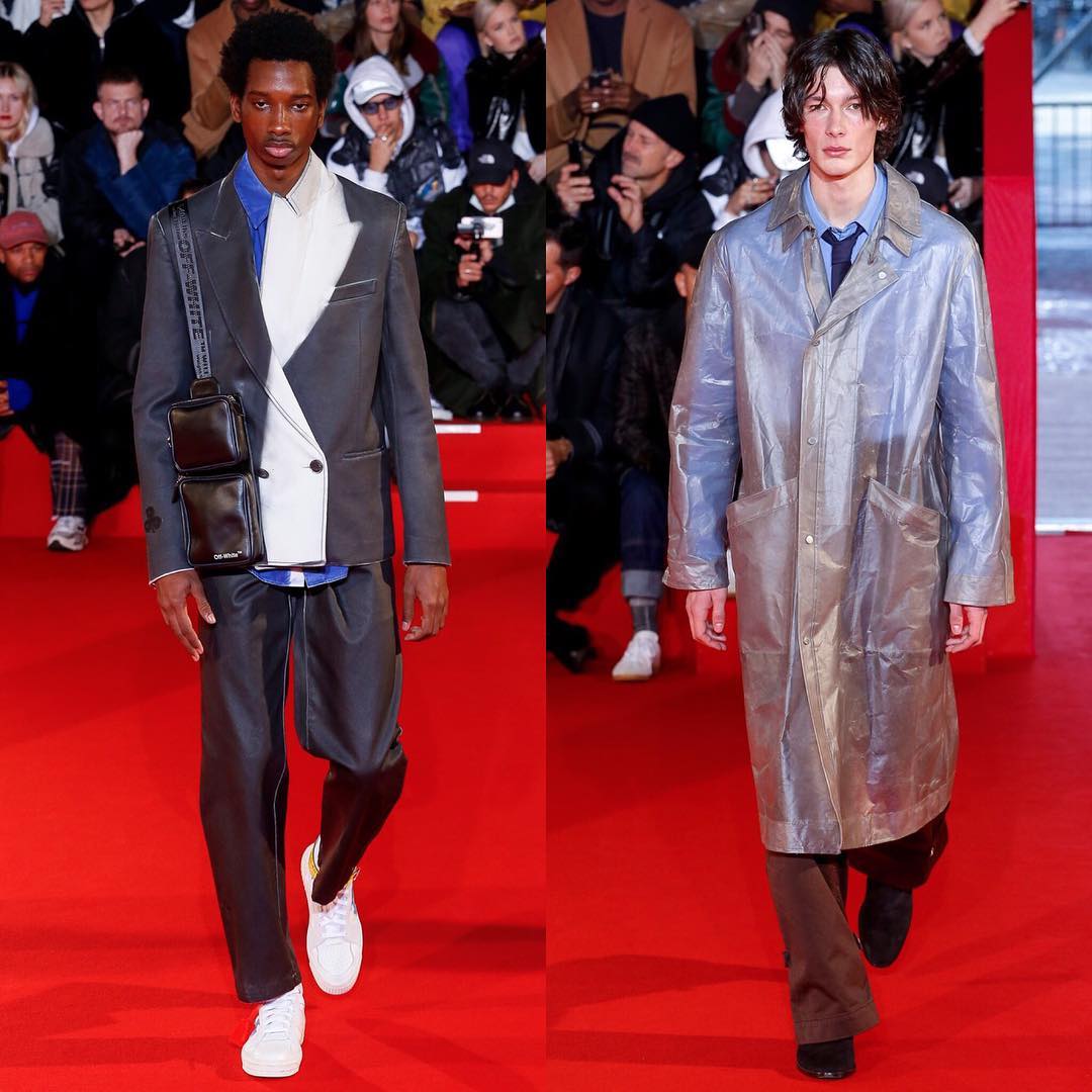 Benoit (@clubvacances) and Anton J (@antonjaeger) for Off-White AW18. Styling by Stevie Dance. Thank you @virgilabloh and @amcasting!