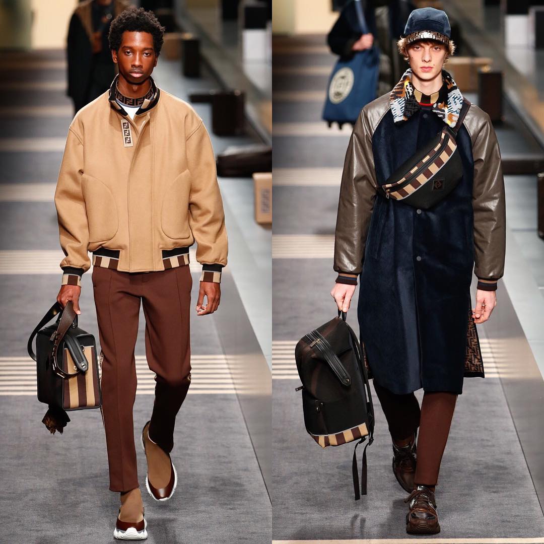 Benoit (@clubvacances) and Leon D (@leondame) for Fendi AW18. Styling by Julian Ganio. Thank you @pg_dmcasting, @samuel_ellis and @arthurmejean!