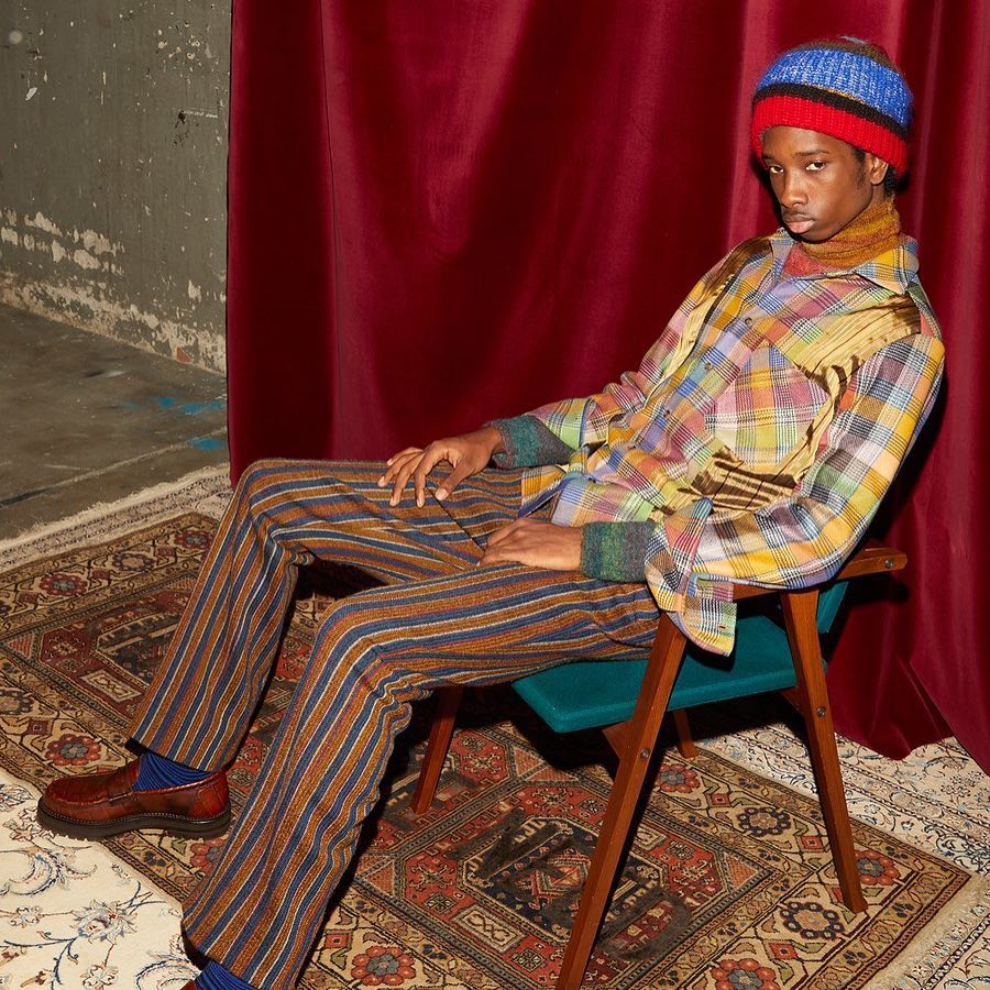 Benoit (@clubvacances) for Missoni's AW18 Lookbook. Photography by Luca Merli and styling by Stephen Mann. Hair and make-up by Matt Mulhall. Thank you @missbrunello, @pg_dmcasting and @giuliamassullo!