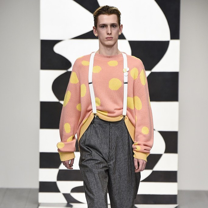 Bryn (@brynstagg) for Liam Hodges AW18. Styling by Harry Lambert. Thank you @mischanot!