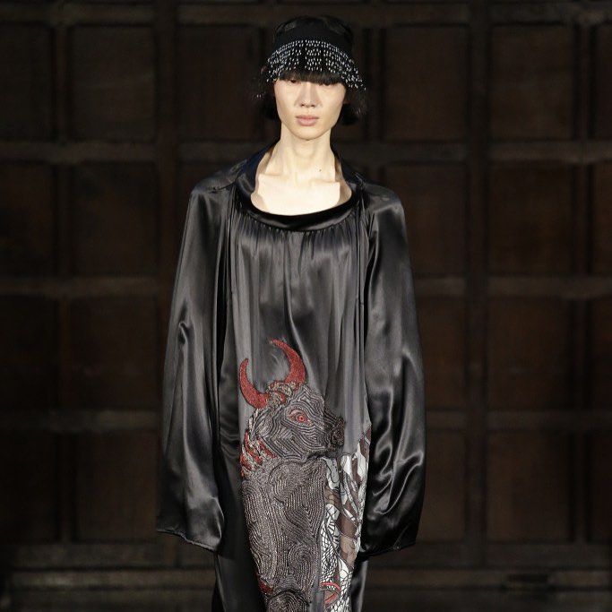 Eun Sang (@eunsang6) for Edward Crutchley AW18. Styling by Julian Ganio. Thank you @babyfaceladyface!