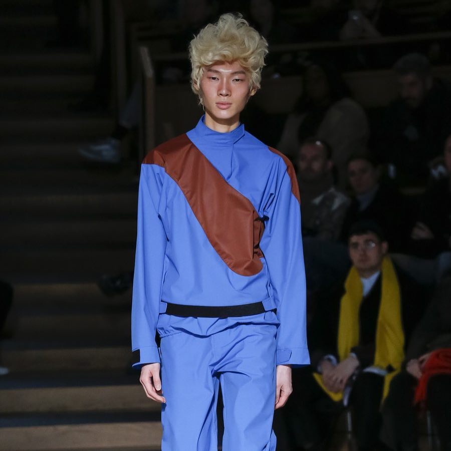 Eun Sang (@eunsang6) for Kiko Kostadinov AW18. Styling by Stephen Mann. Thank you @arqa_cast!