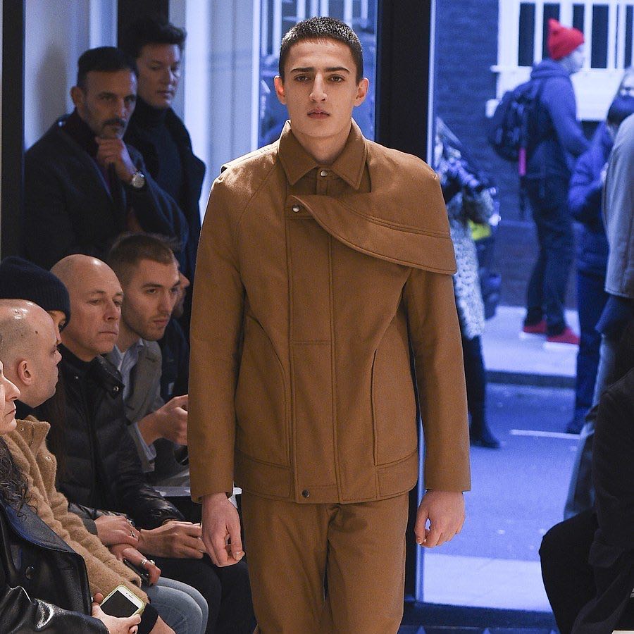 Haris K (@bigduttykhan) for Chalayan AW18. Styling by Jodie Barnes. Thank you @rebeccaknoxcasting!
