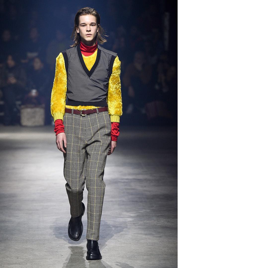 Jakob E (@jakob_eilinghoff) opening Kenzo AW18. Styling by Max Pearmain. Thank you @noahtshelley and @nachumshonn!