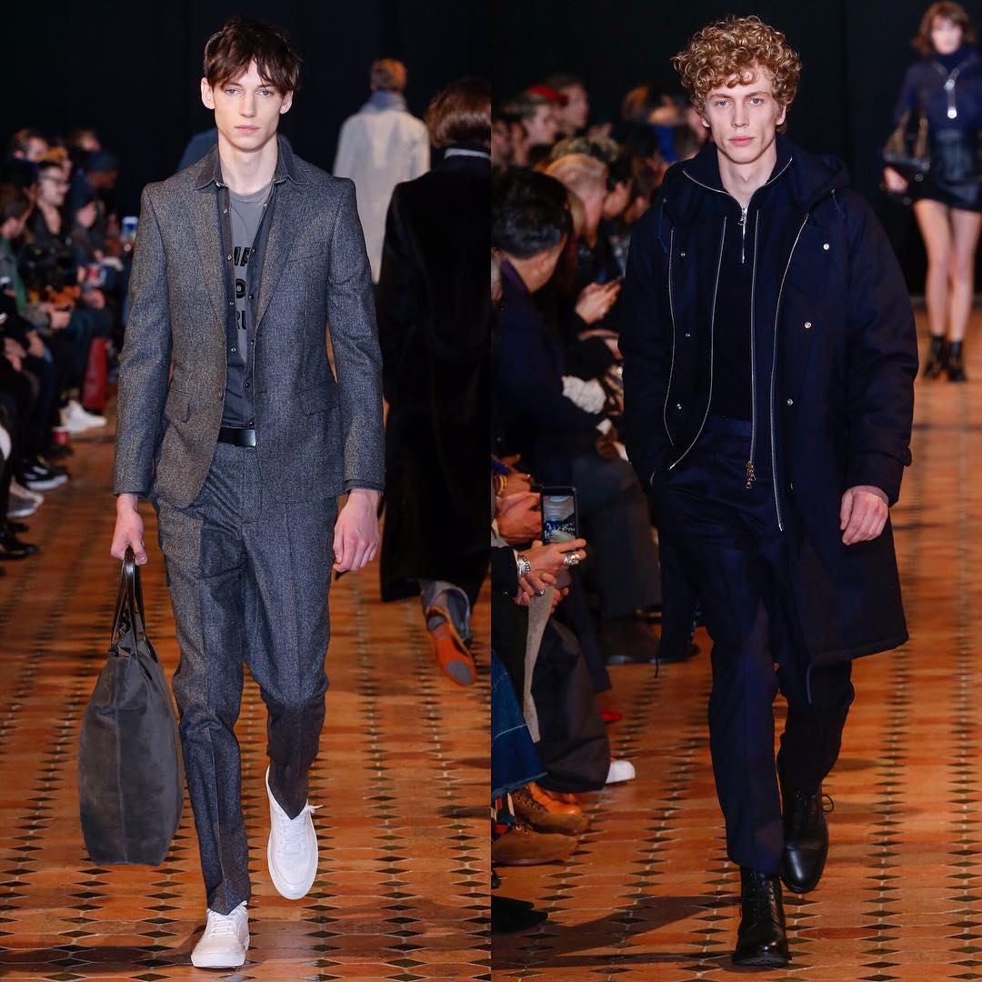 Jakob Z (@objakob) and Robbi G (@robs_n) for Officine Generale AW18. Styling by Benoit Bethume. Thank you @paullouisor!