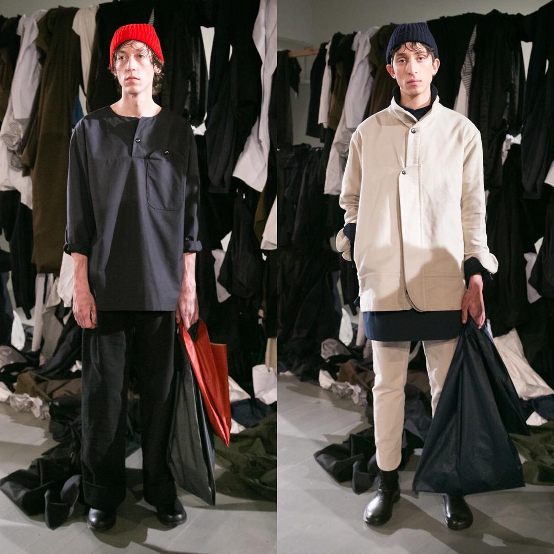 James W and Raad (@raadalgabril) for Phoebe English AW18. Styling by Ellie Grace Cumming. A huge thank you to Phoebe and her team, @elliegracecumming and @troy_casting for working exclusively with us again this season. ️