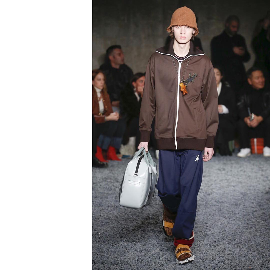 Jonas G (@jonasgloeer) for Marni AW18. Styling by Michele Rafferty. Thank you @ahcasting!
