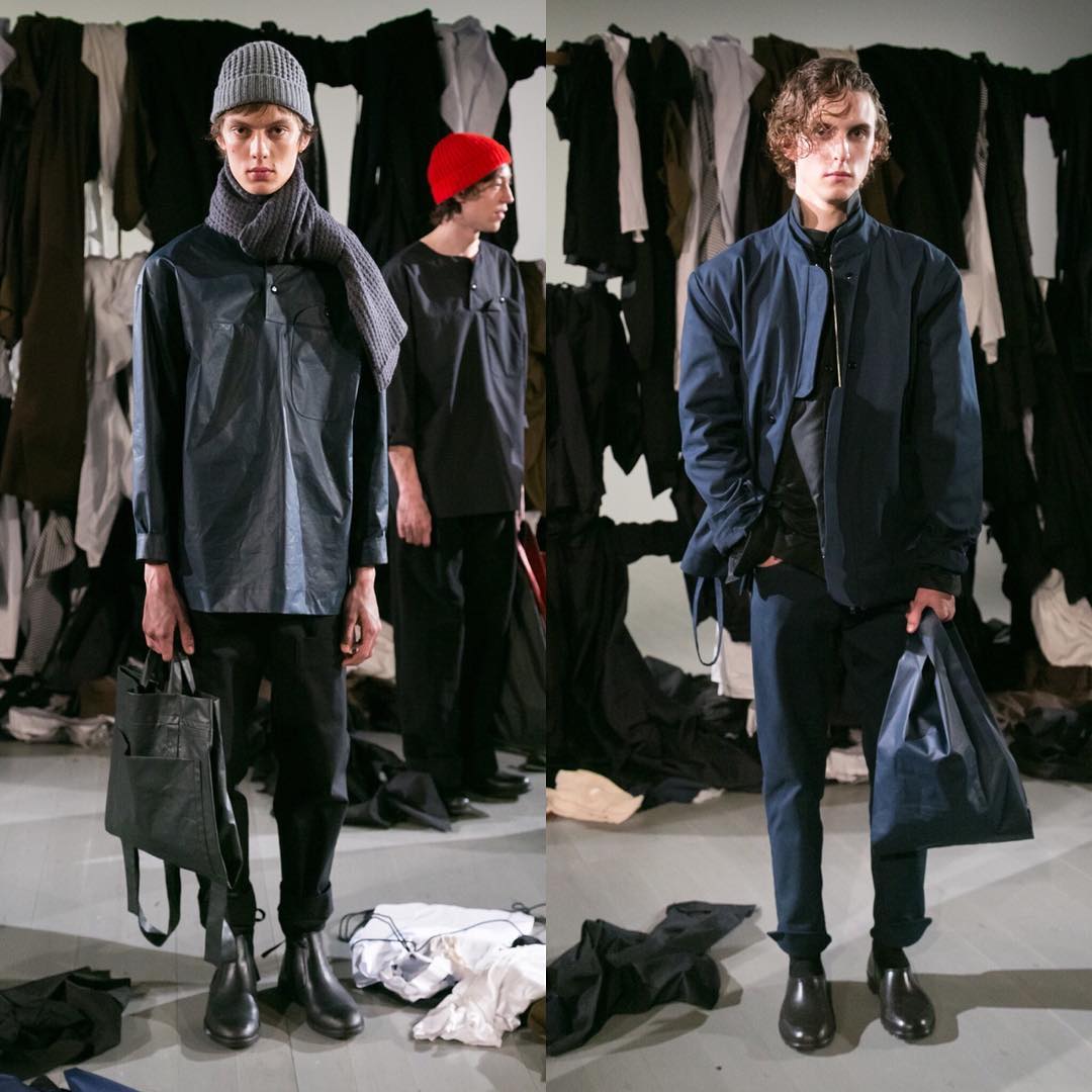 Leon D (@leondame) and Jamie (@jamiethompson7) for Phoebe English AW18. Styling by Ellie Grace Cumming. A huge thank you to Phoebe and her team, @elliegracecumming and @troy_casting for working exclusively with us again this season. ️