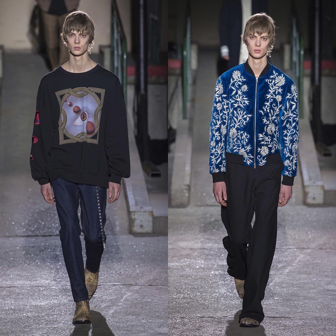 Leon D (@leondame) for Dries Van Noten AW18. Styling by Nancy Rohde. Thank you @janvh!