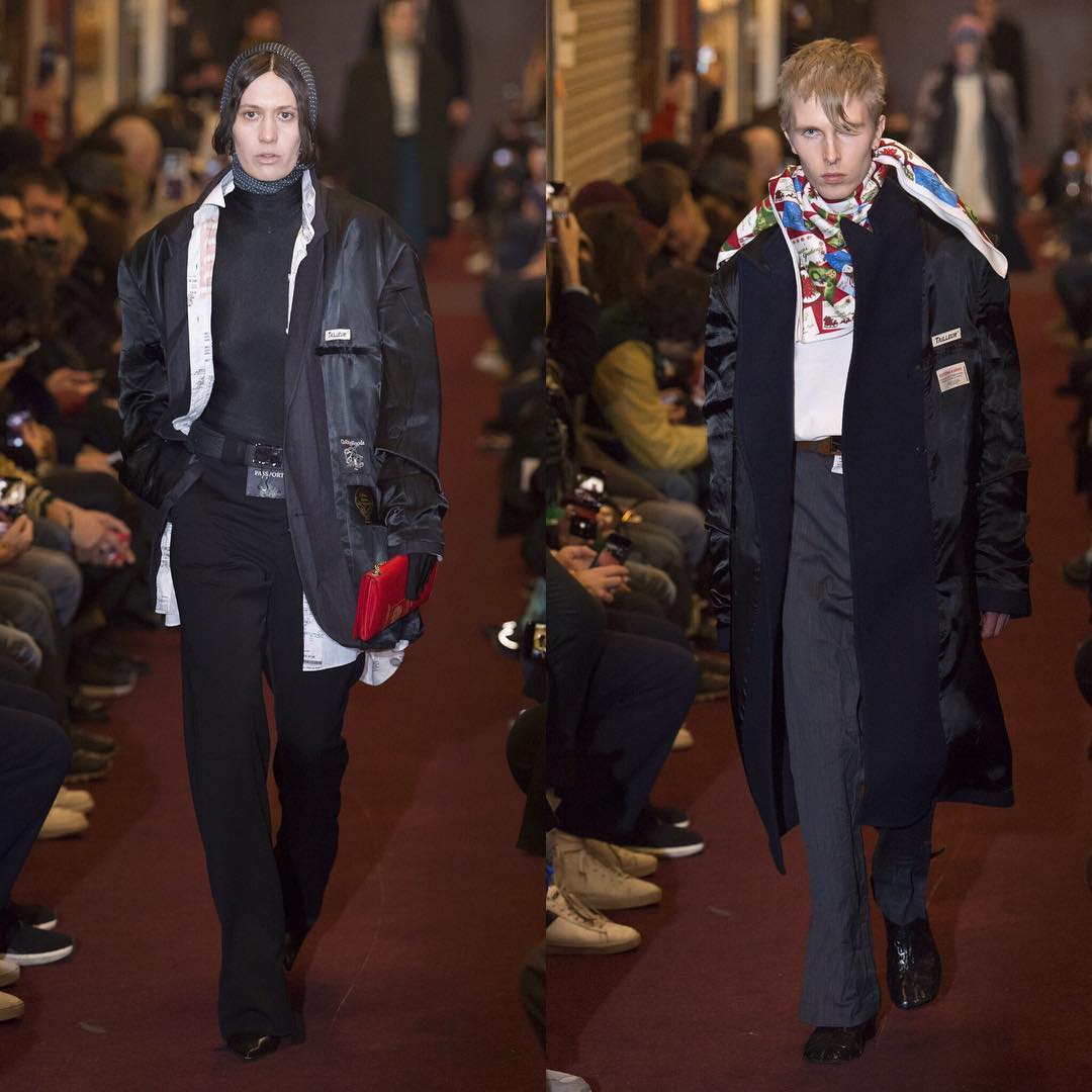 Maud (@maudescudie) and Leevi (@lerpsu2014) for Vetements AW18. Thank you @demnagvasalia and @gvasalia!