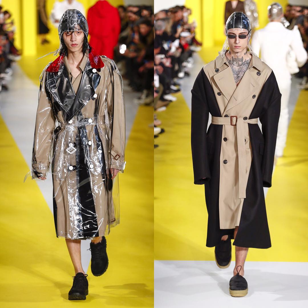 Na (@na___c) and Samuel V (@samlorisnieto) for Maison Margiela AW18. Styling by Alexis Roche and Simon Foxton. Thank you @jgalliano and @jesshallettcast!