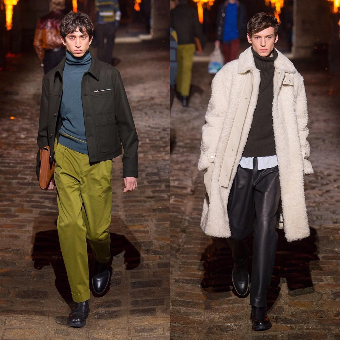 Raad (@raadalgabril) and Jakob Z (@objakob) for Hermès AW18. Styling by Beat Bolliger.