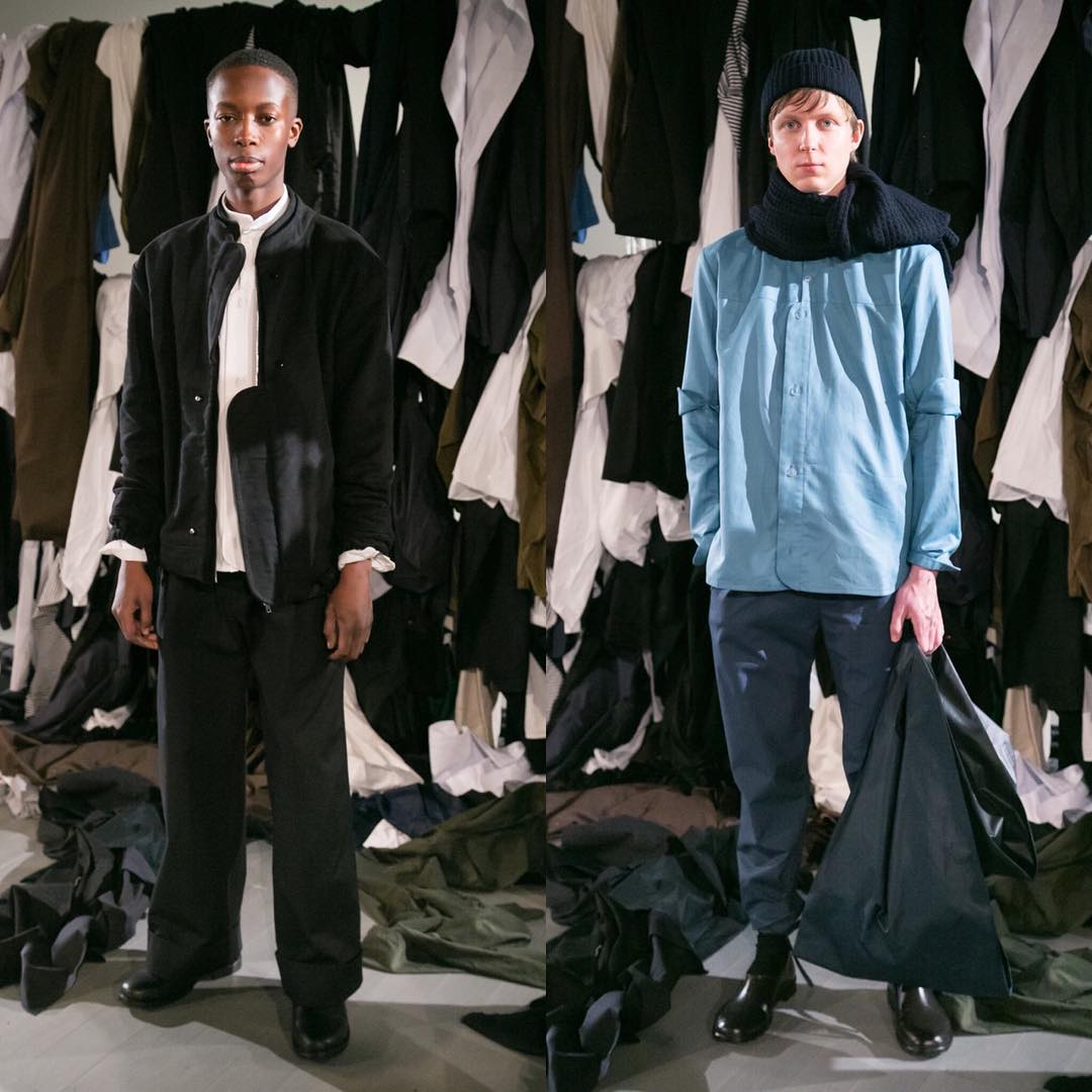 Timi (@timi_are) and Linus K (@linuskarp) for Phoebe English AW18. Styling by Ellie Grace Cumming. A huge thank you to Phoebe and her team, @elliegracecumming and @troy_casting for working exclusively with us again this season. ️