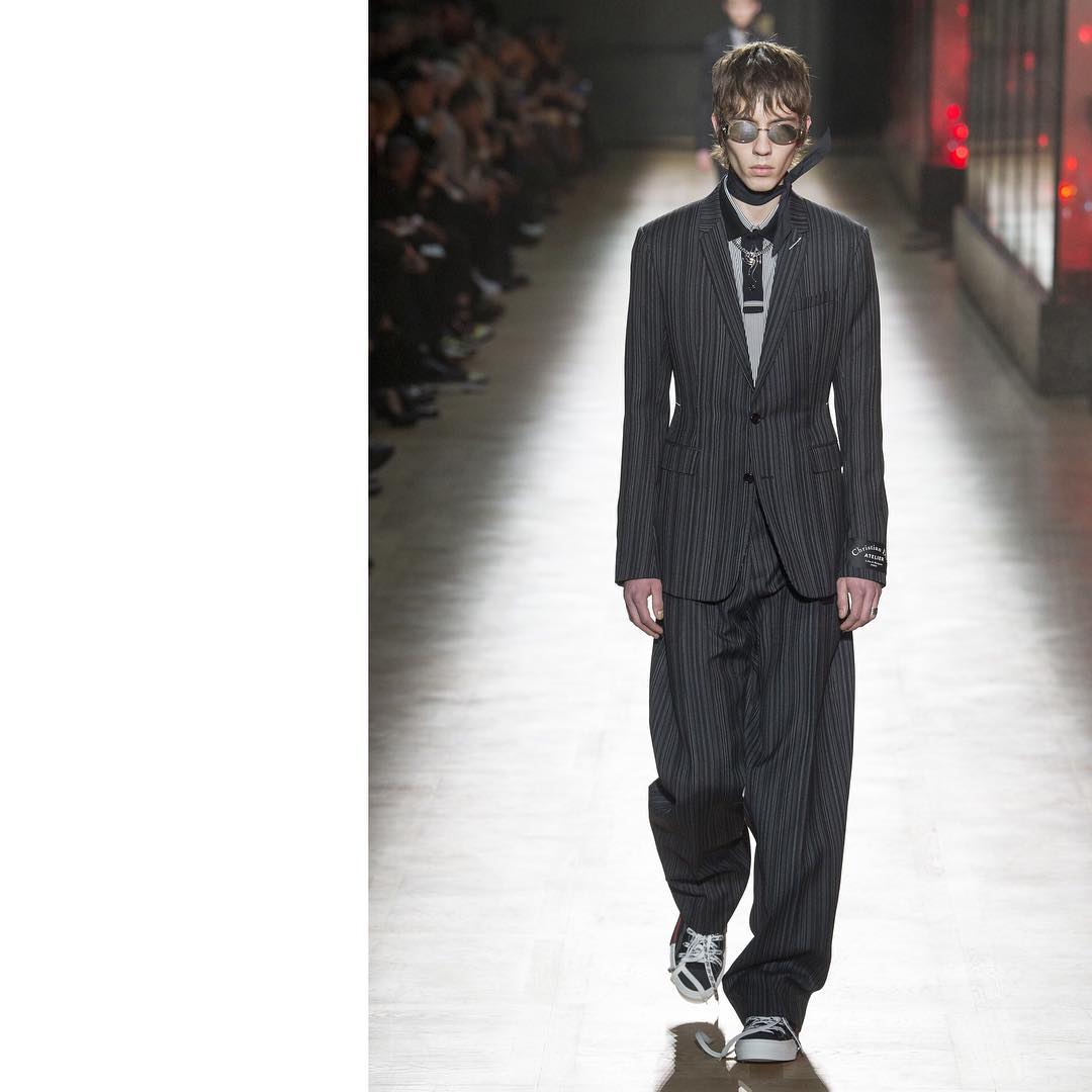 Wim (@yungwimli) for Dior Homme AW18. Styling and casting by Mauricio Nardi. Thank you @kris_van_assche, @mauricionardi and @fred_raph_desquesnes!