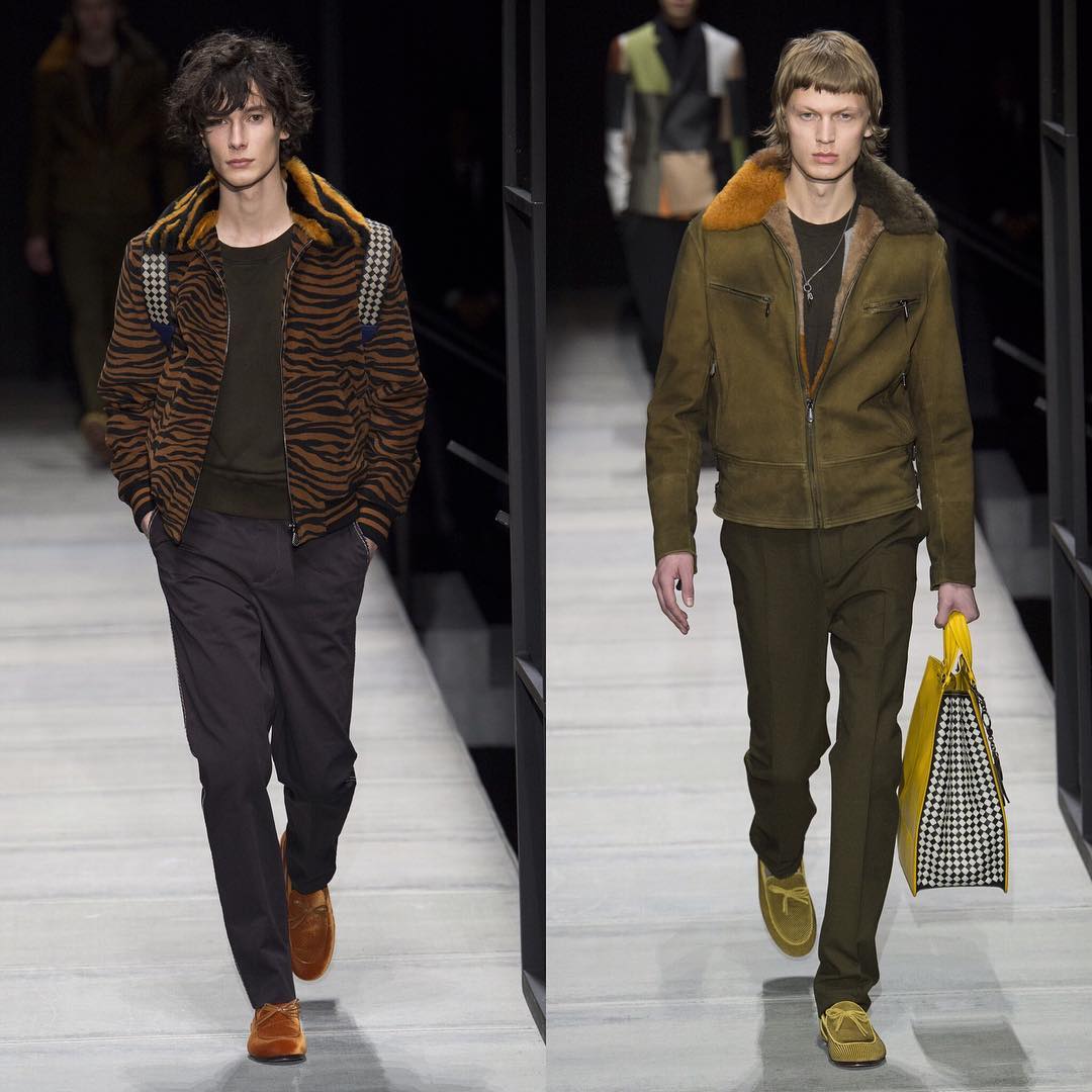 Anton J (@antonjaeger) and Jonas G (@jonasgloeer) for Bottega Veneta AW18. Styling by Katie Grand. Thank you @bitton and @twodadstwokids!