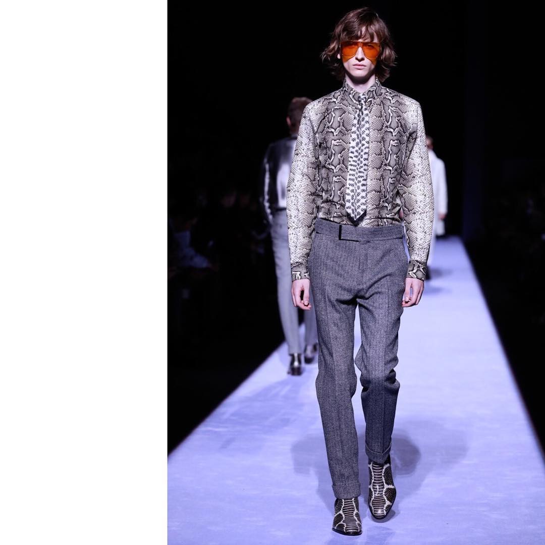 Benno (@bennobulang) for Tom Ford AW18. Thank you @ahcasting and @jamespscully!