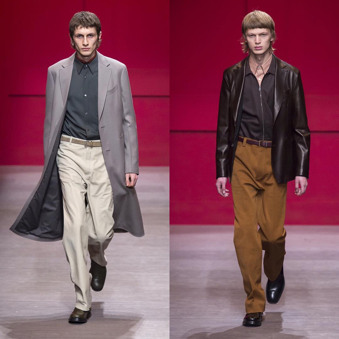 Henry (@henrykitcher) and Jonas G (@jonasgloeer) for Salvatore Ferragamo AW18. Styling by Jodie Barnes. Thank you @gmeilland, @pg_dmcasting and @giuliamassullo!