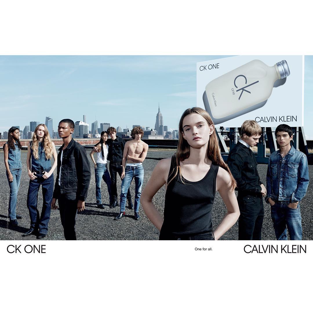 Jonas G (@jonasgloeer) stars in Calvin Klein's new CK ONE campaign. Photography by Willy Vanderperre and styling by Olivier Rizzo. Hair by Holli Smith and make-up by Lynsey Alexander.