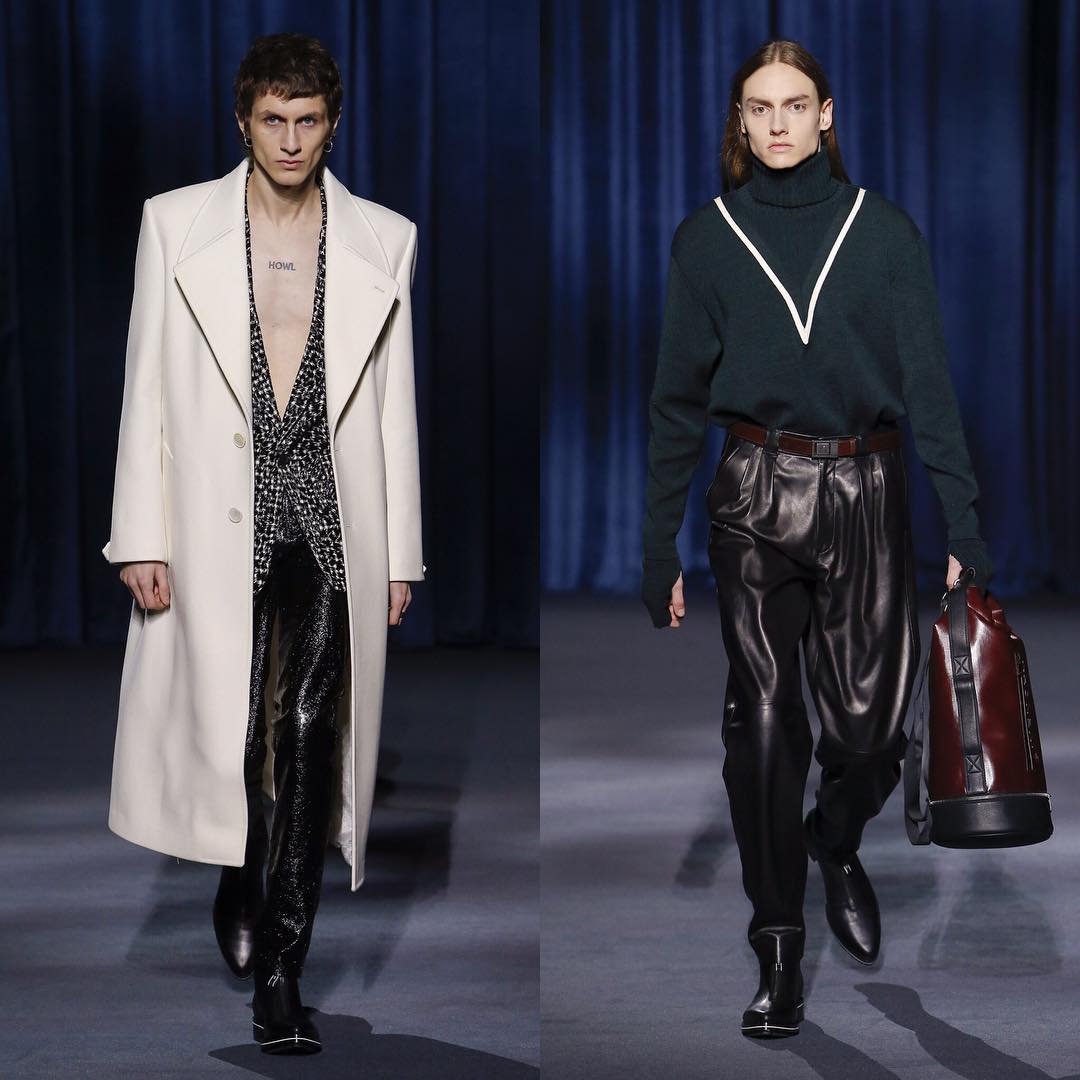 Henry (@henrykitcher) and Mika D (@mikaderisdoll) (debut) for Givenchy AW18. Styling by Suzanne Koller. Thank you @clarewaightkeller, @pg_dmcasting, @samuel_ellis and @helenaballadino!