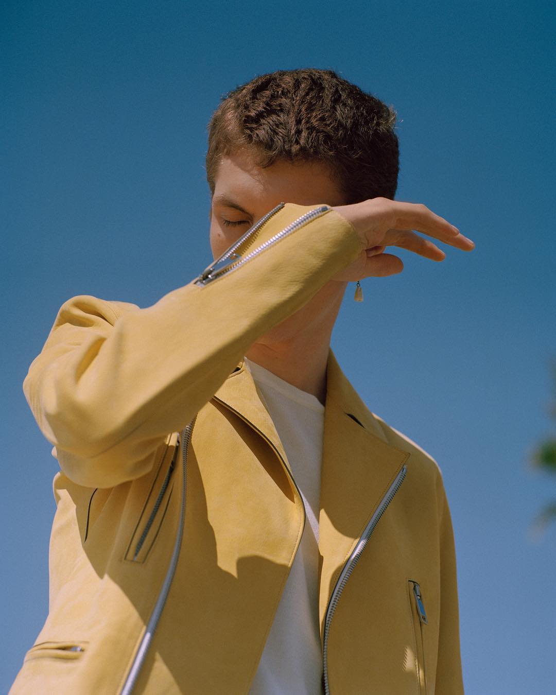 Henry (@henrykitcher) for Berluti SS18 'Still Venice'. Photography by Milan Zrnic and styling by Jason Rider. Hair by Ramsell Martinez.