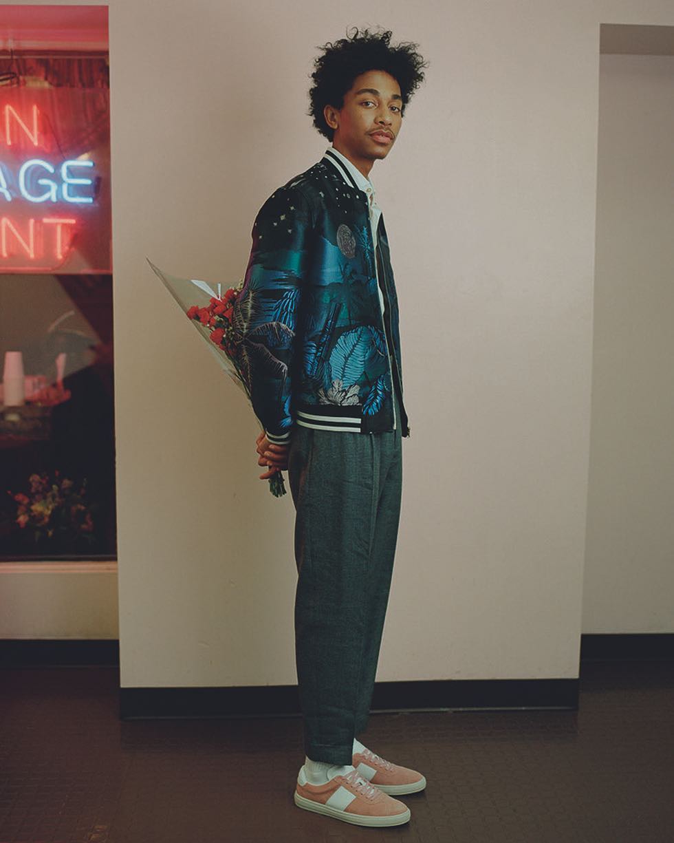 Idris (@iiddrriisss) for Barneys Man Spring 2018. Photography by Stef Mitchell and styling by Carlos Nazario. Hair by Shingo and make-up by Jen Myles. Thank you @whigdonsudow, @courtneynotcourt, @gilettios, @ray.chandler and @walterpearce!