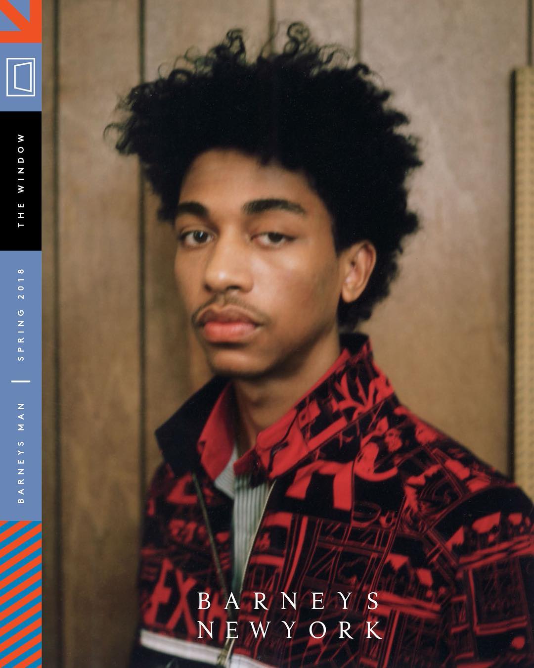 Idris (@iiddrriisss) fronts the cover of the Barneys Man Spring 2018 Window Book. Photography by Stef Mitchell and styling by Carlos Nazario. Hair by Shingo and make-up by Jen Myles. Thank you @whigdonsudow, @gilettios, @ray.chandler and @walterpearce!