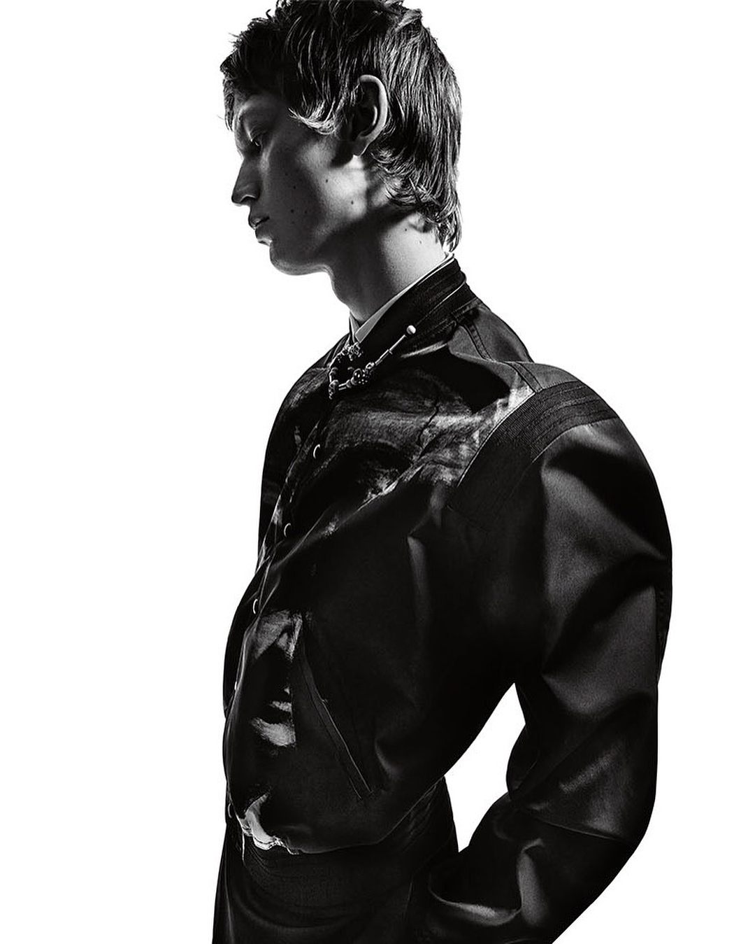 Jonas G (@jonasgloeer) for Dior Magazine. Photography by Patrick Demarchelier and styling by Ludivine Poiblanc. Hair by Rheanne White.